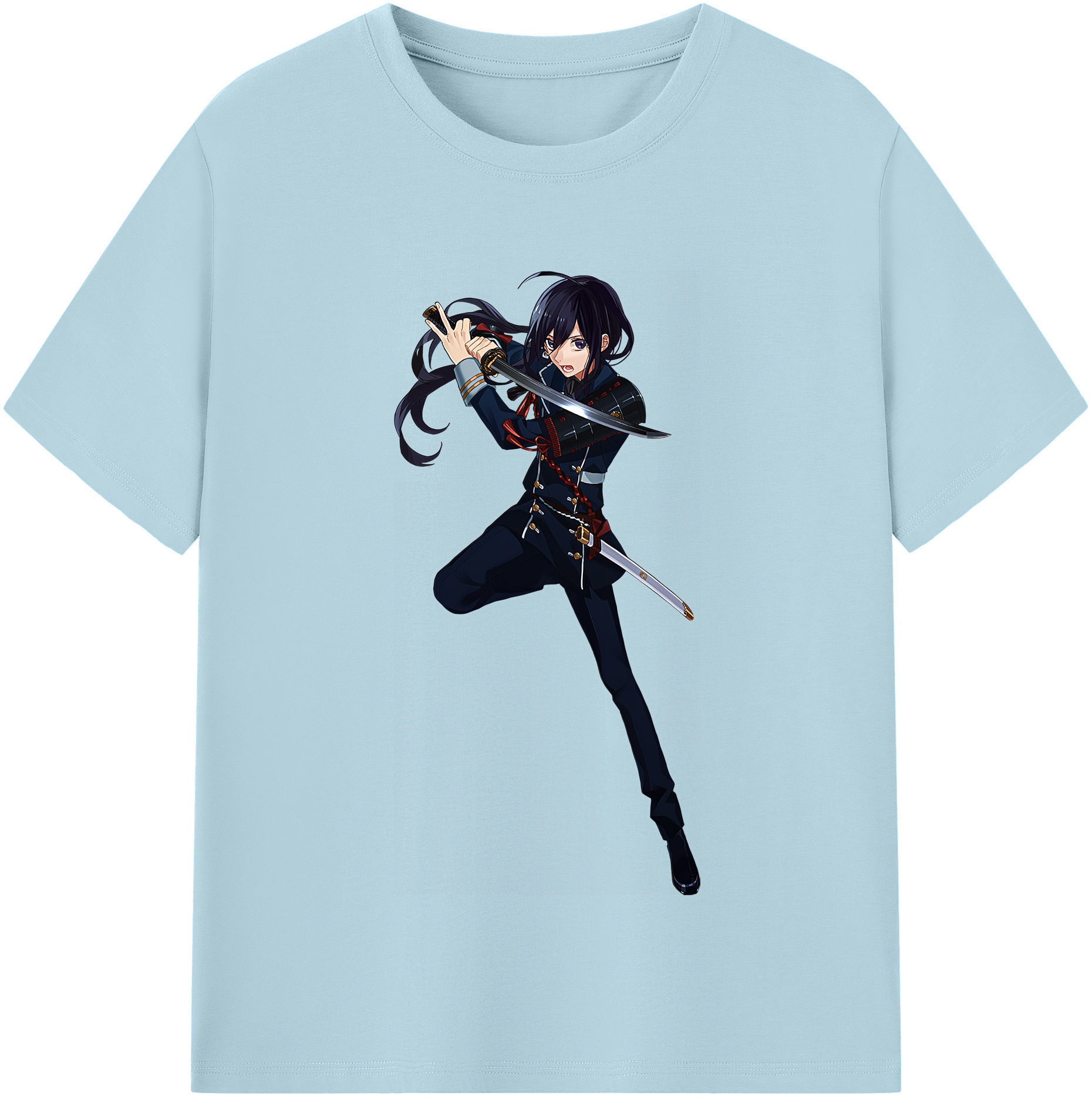 （画像用） 刀剣乱舞 Touken Ranbu 綿100％半袖Tシャツ（フロントプリント）